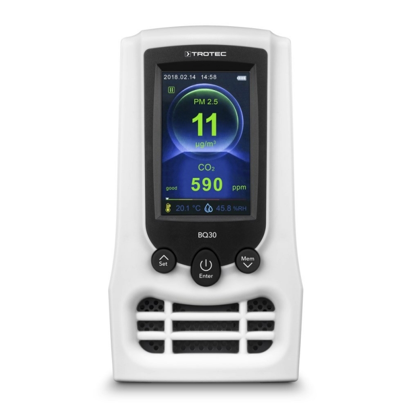 Monitor calitate aer Trotec BQ30, măsurare praf și CO2 - imagine 2