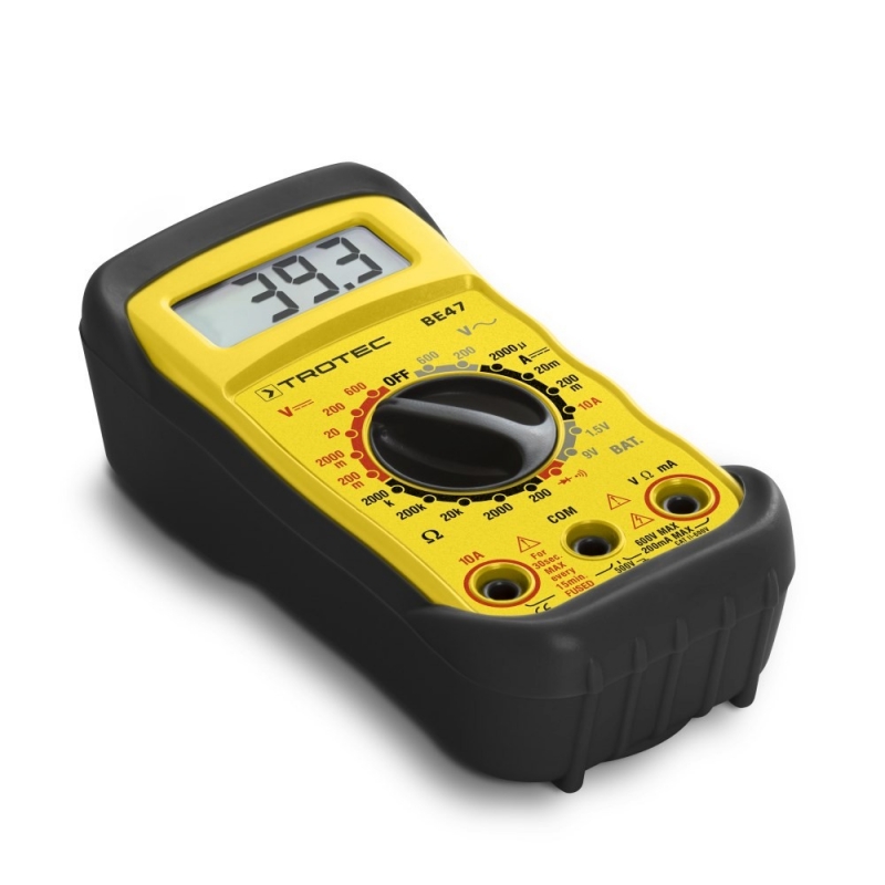 Multimetru Digital Trotec BE47 - CAT II 600V/CAT III 300V - imagine 3