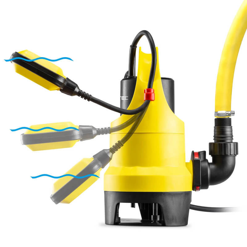 Pompa Submersibila Trotec TWP 4036 E, 7500 l/h, 400 W - imagine 4