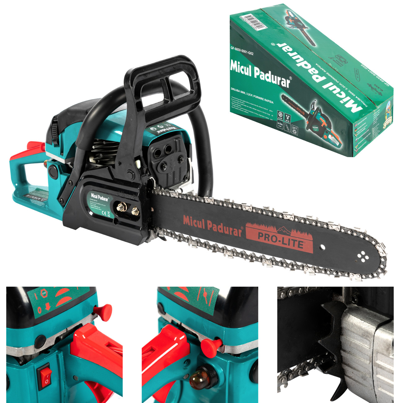 Drujba Micul Padurar 5800, 58CC | Pornire Rapida - imagine 14