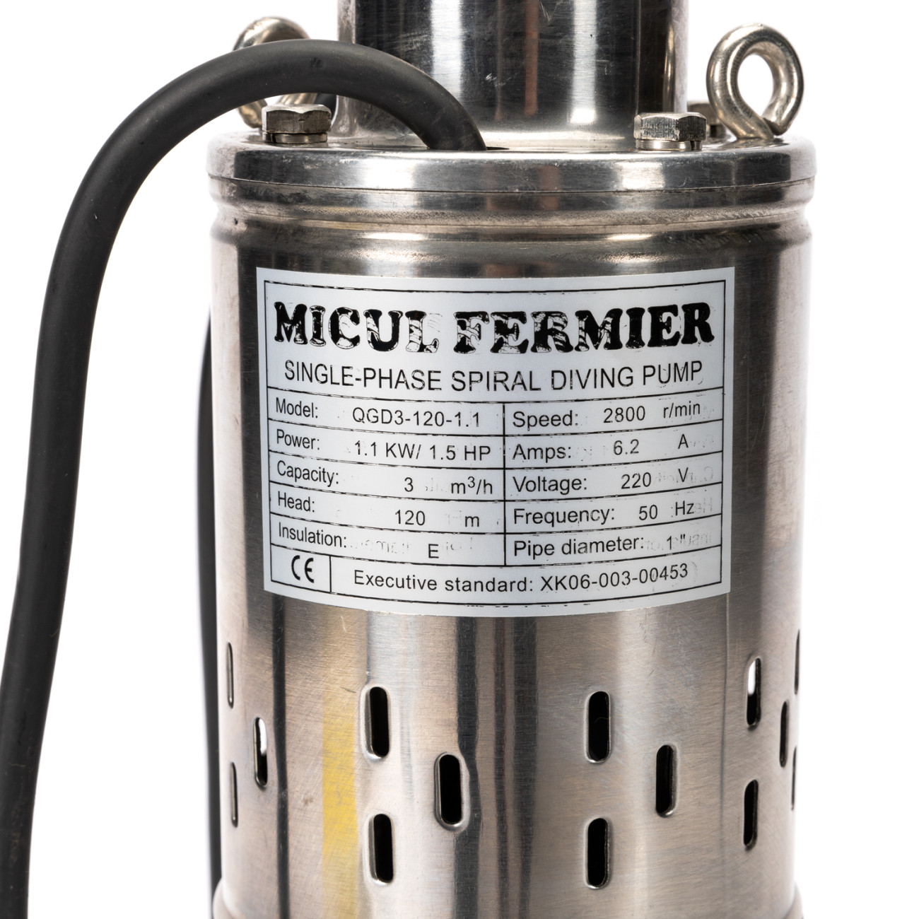 Pompa Submersibila Micul Fermier QGD-3, 1100W - imagine 5