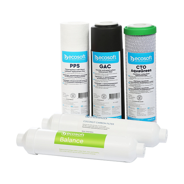 Set 5 Filtre Ecosoft P URE Balance