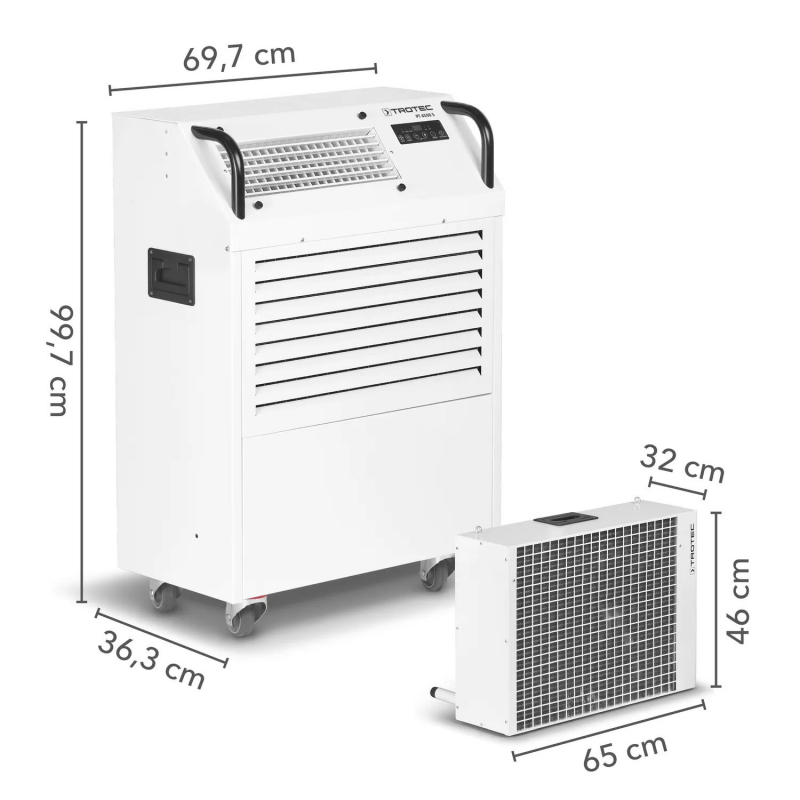 Aer Condiționat Portabil Split Trotec PT4500S, 18800 Btu/h - imagine 3