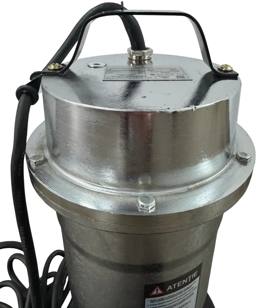 Pompa Apa Murdara Submersibila Inox 1100W Grunwerk GW7517 - imagine 3