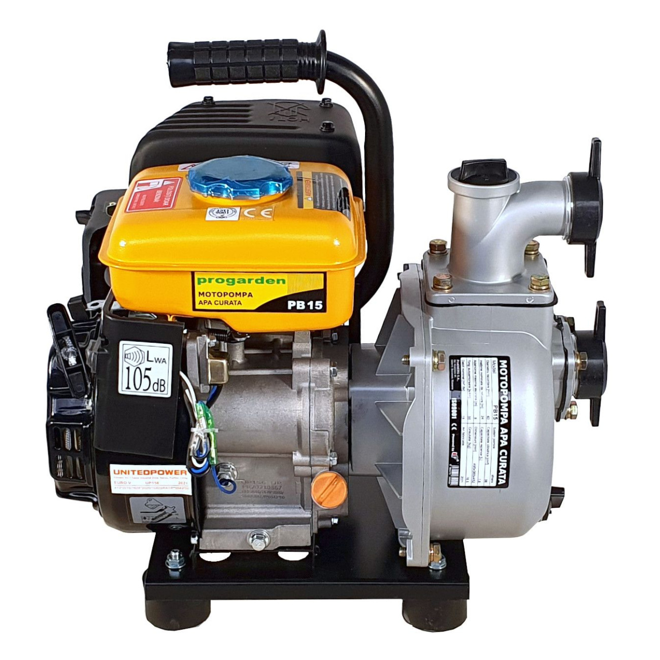 Motopompa ProGarden PB15 - 1.5" Toli, 2.7CP - imagine 2