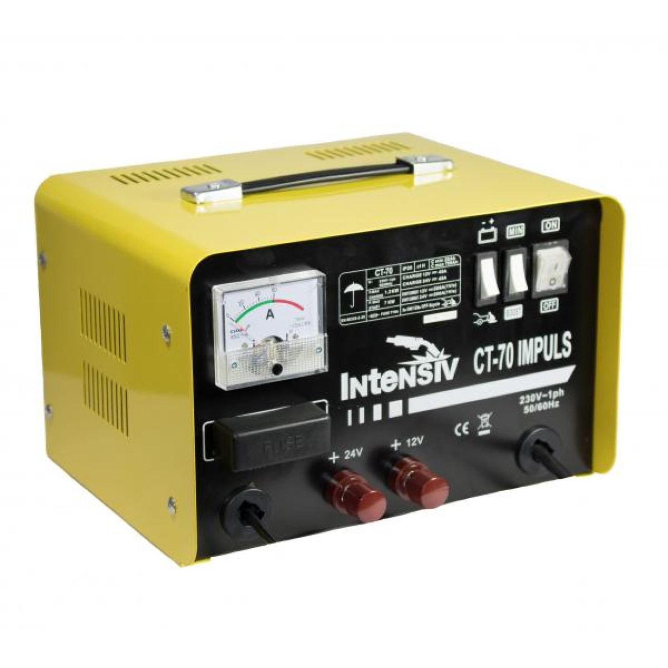 Redresor Auto Intensiv CT 70 IMPULS 12/24V - imagine 2