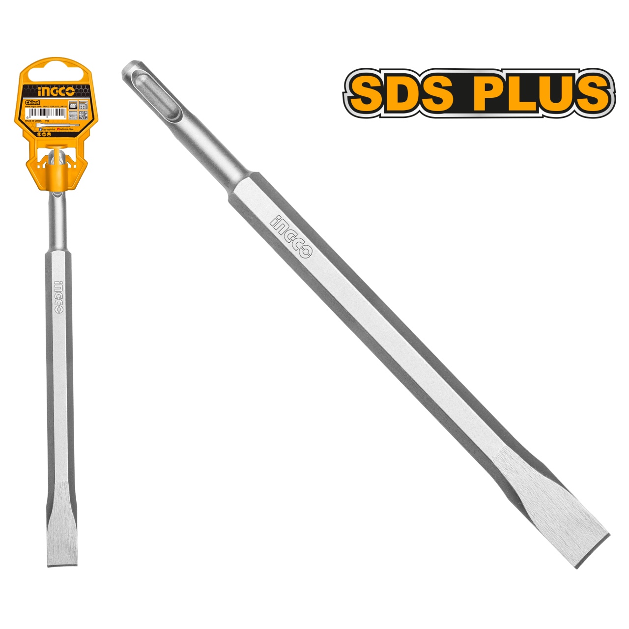 Dalta SDS Plus Ingco 14x250mm, Demol Beton - imagine 2