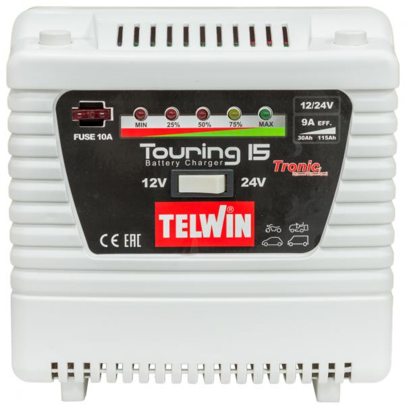 Redresor Auto Telwin TOURING 15, 12/24V - imagine 2