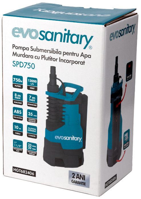 Pompa Submersibila Apa Murdara SDP750 750W - imagine 2