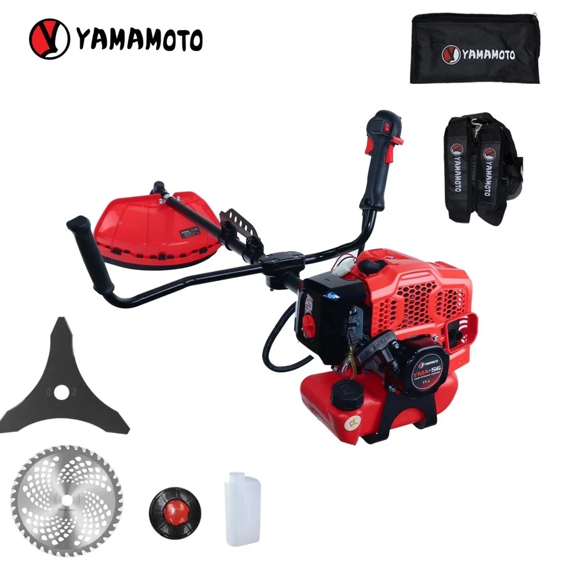 Motocoasa Yamamoto YMA.56, 5.8CP, 6 Accesorii