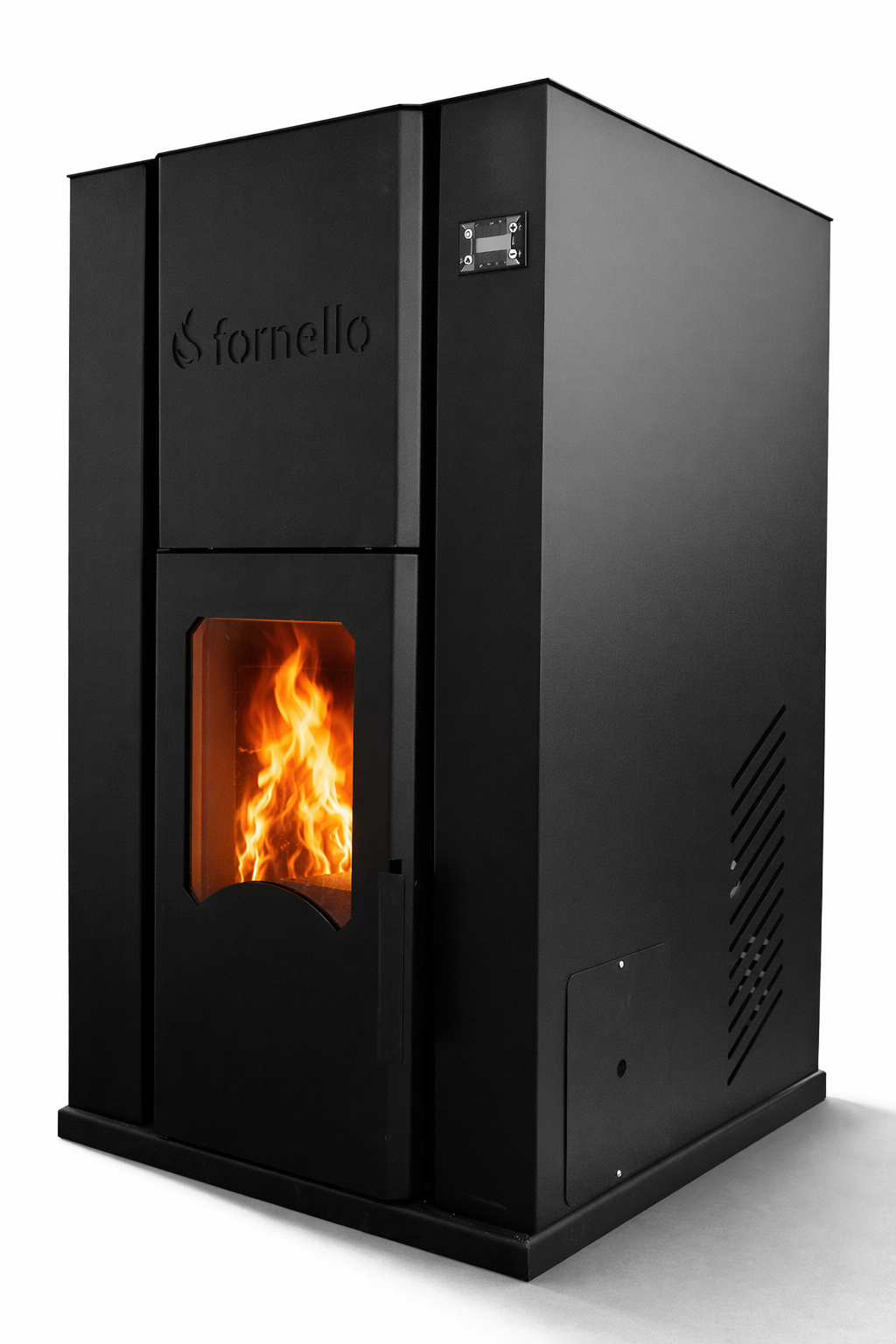 Termosemineu pe peleti Fornello Pellet King 35kw - imagine 2