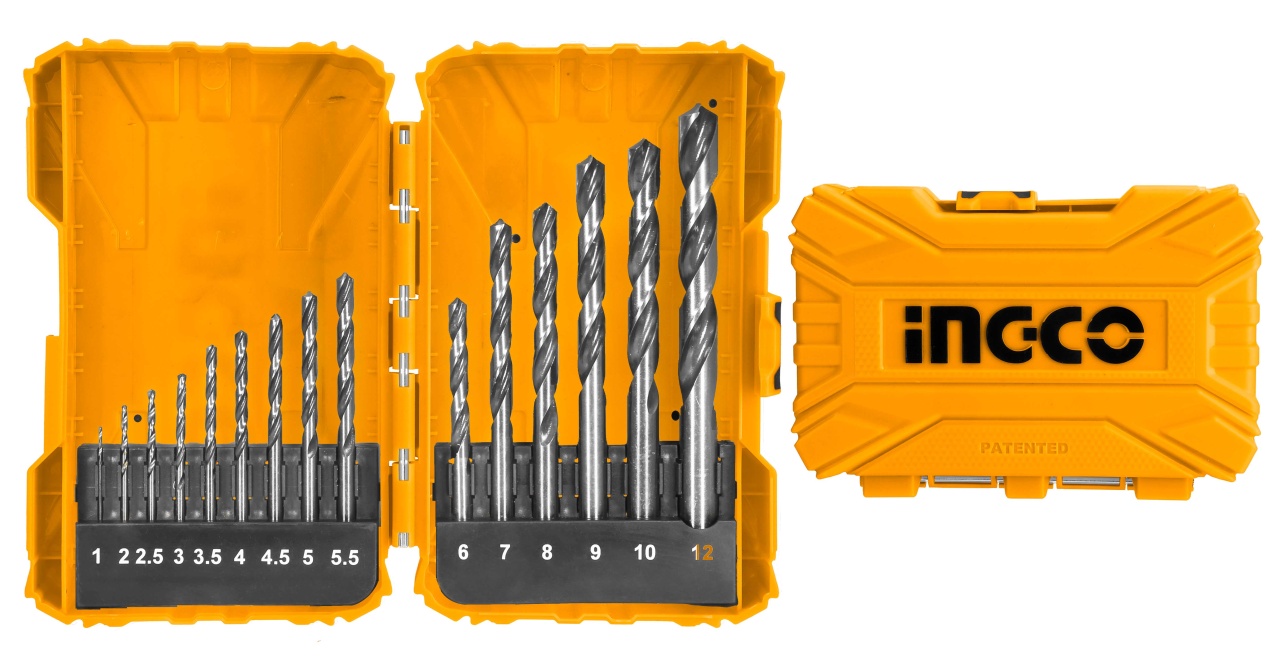 Set Burghie HSS M2 15 buc 1-12mm Profesional - imagine 2