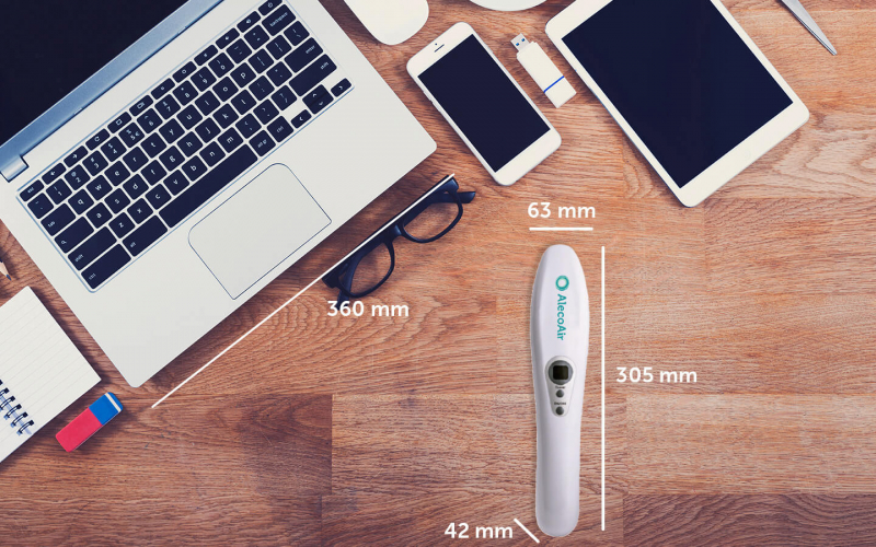 Lampă UV-C Bactericidă AlecoAir L10 HANDY cu Timer - imagine 3