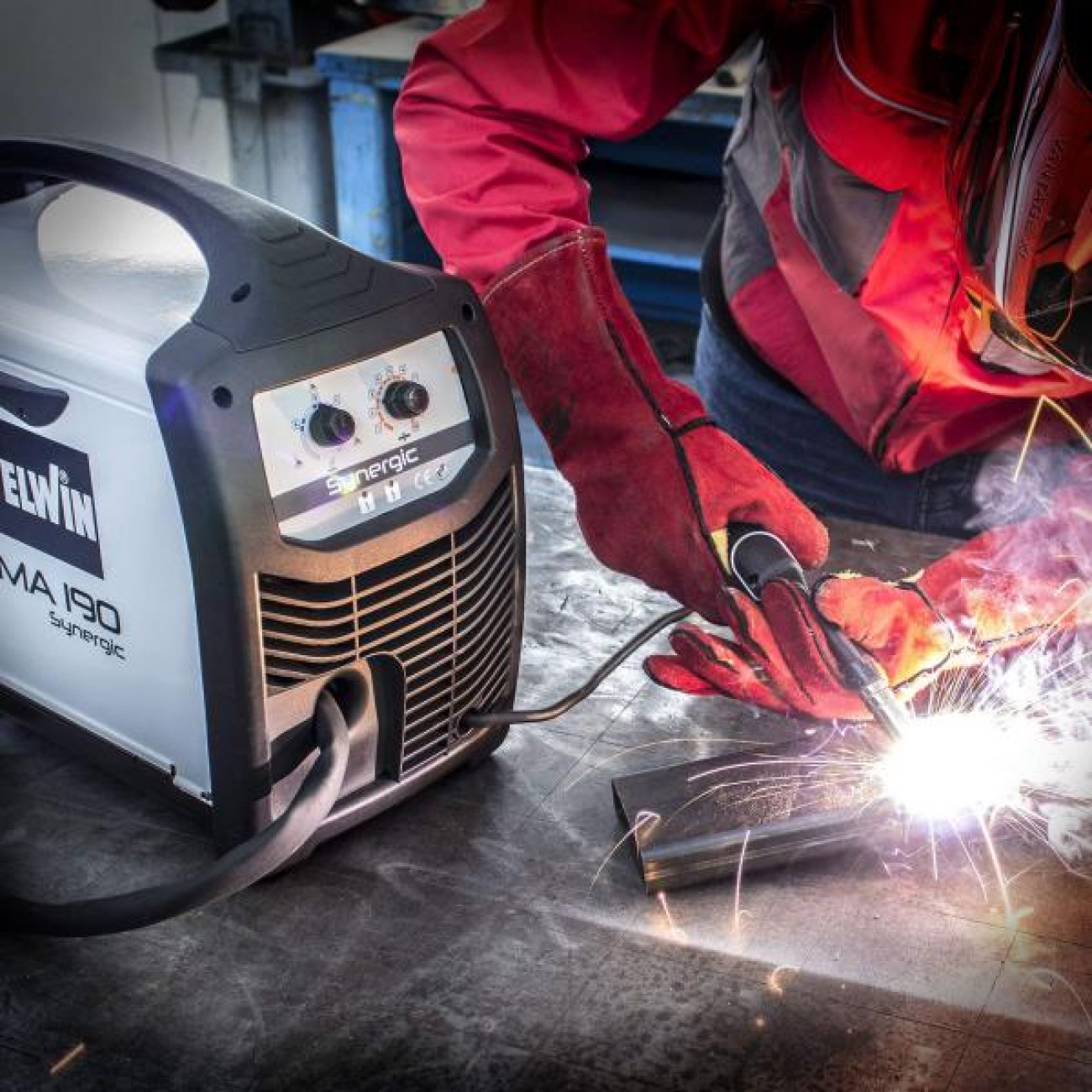 Aparat Sudura Telwin MAXIMA 190 SYNERGIC MIG/MAG - imagine 3