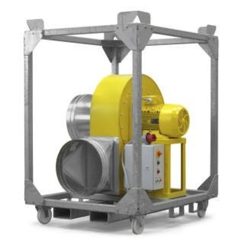Ventilator centrifugal Trotec TFV 600, debit 16.000 m³/h - imagine 2