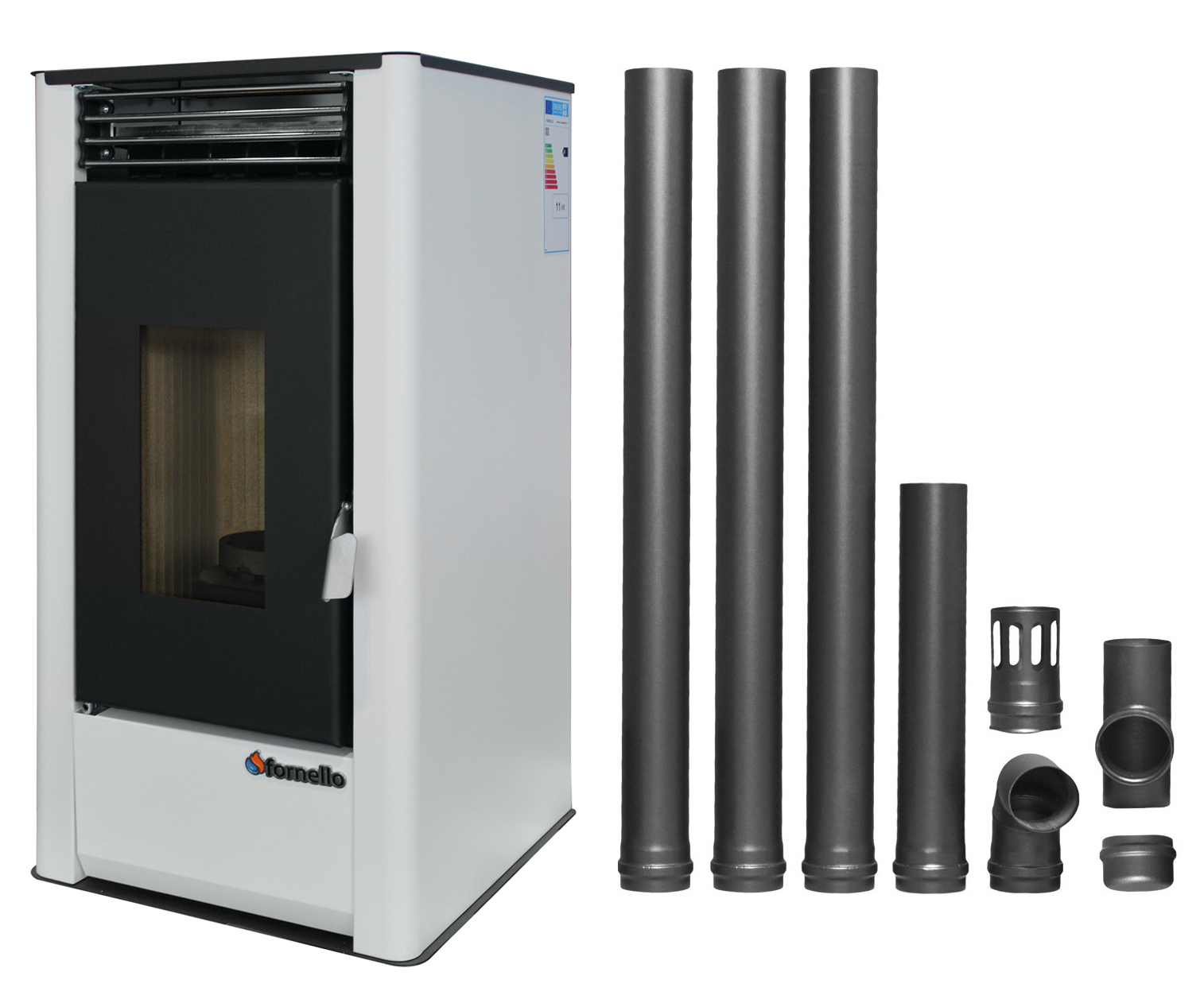 Semineu pe peleti Fornello Air SmartPell 11KW