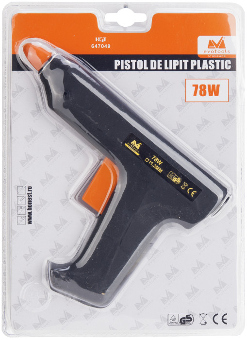 Pistol de Lipit Plastic Evotools 78W - imagine 2