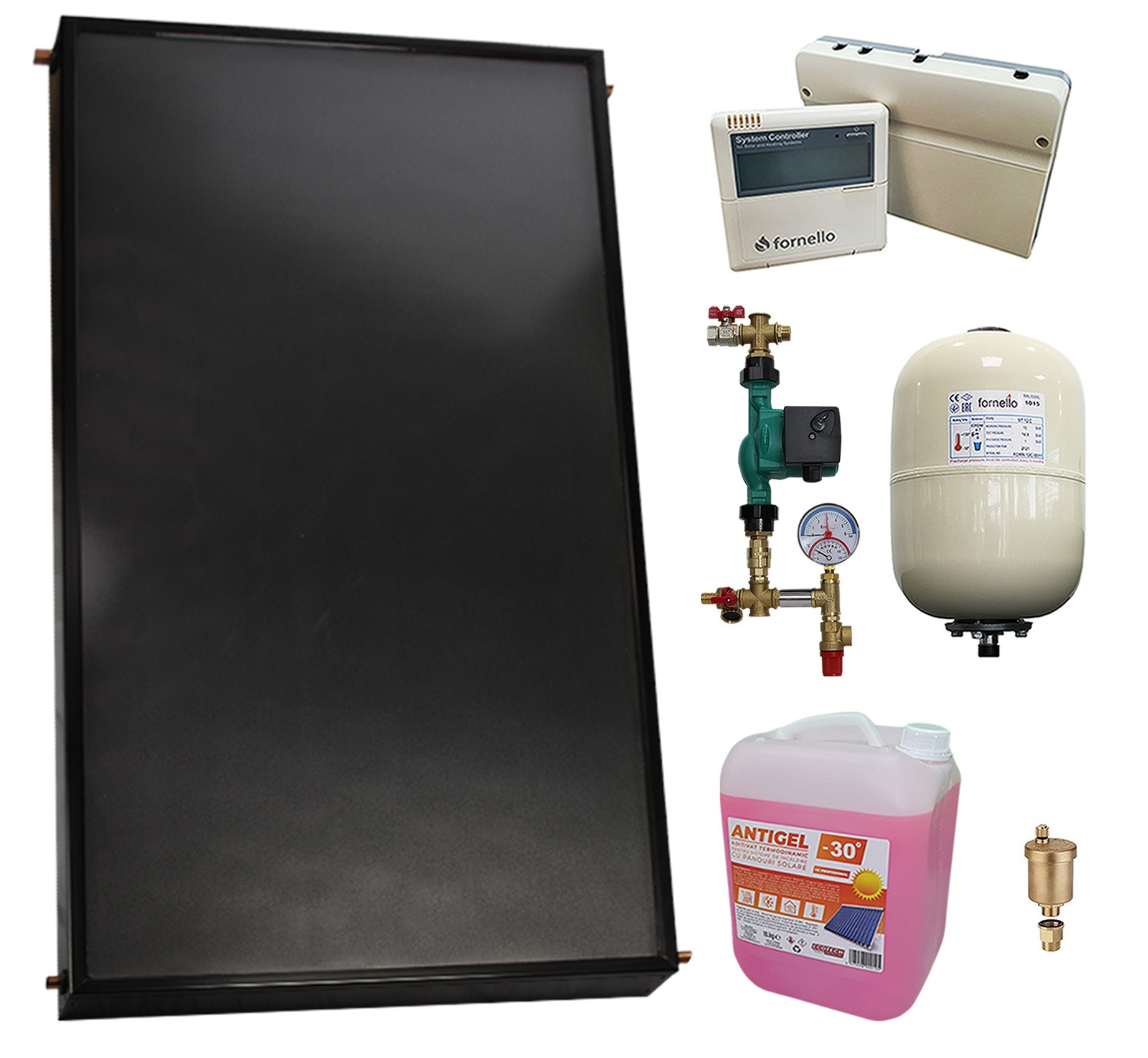 Pachet Sistem Solar Presurizat Fornello 2.0m²