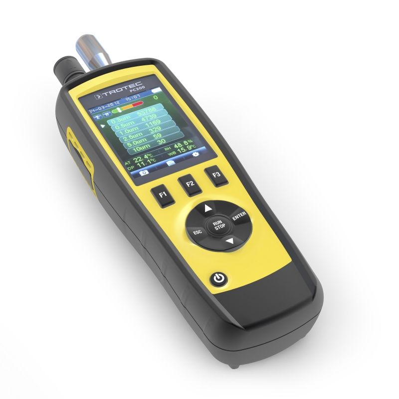 Contor particule TROTEC PC200, data logger, display LCD - imagine 2