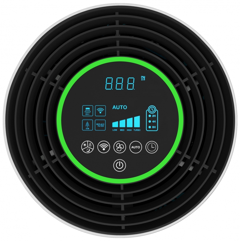 Purificator aer AlecoAir P40 SMART, HEPA + UV-C, Wi-Fi - imagine 4