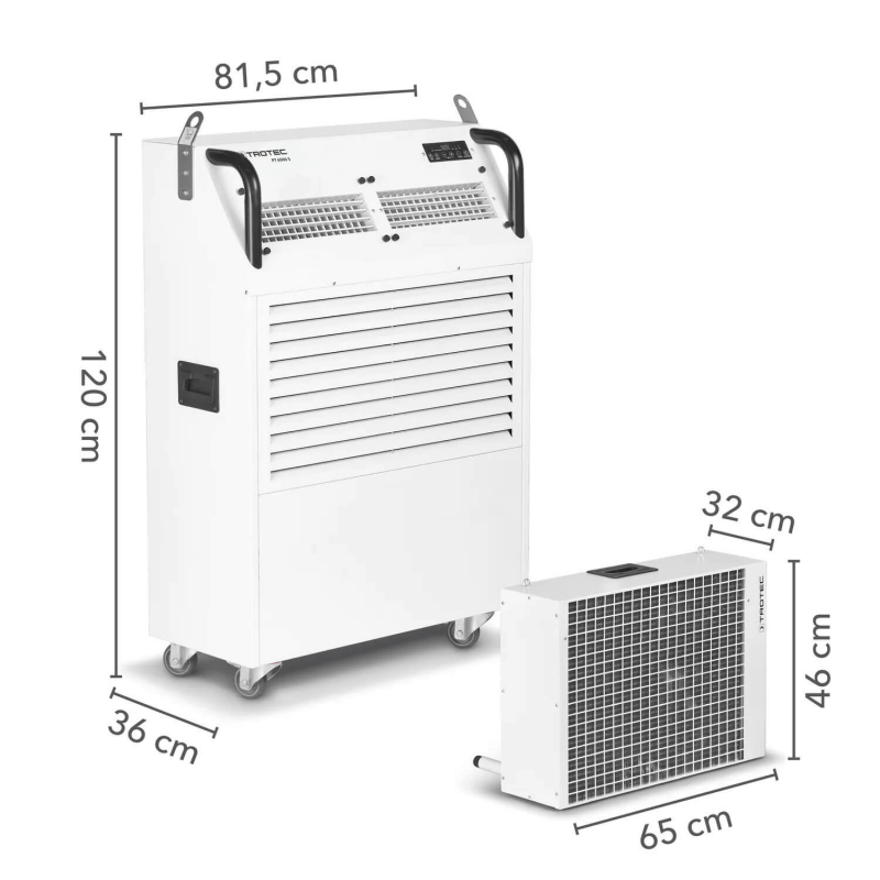 Aer Condiționat Portabil Trotec PT 6500 S, 22500 Btu - imagine 3