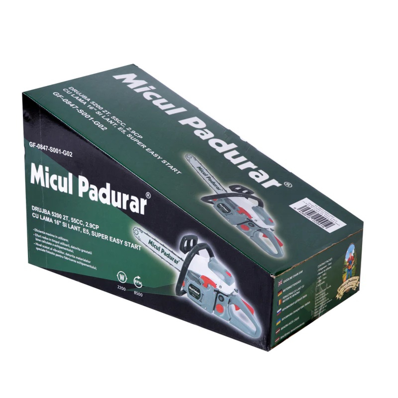 Drujba Micul Padurar 5200, 55CC, 40cm - Euro V - imagine 4
