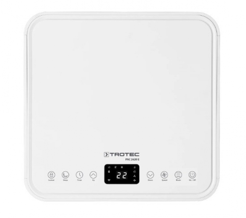Trotec PAC 2620 E - AC Portabil WiFi 9000 BTU - imagine 4