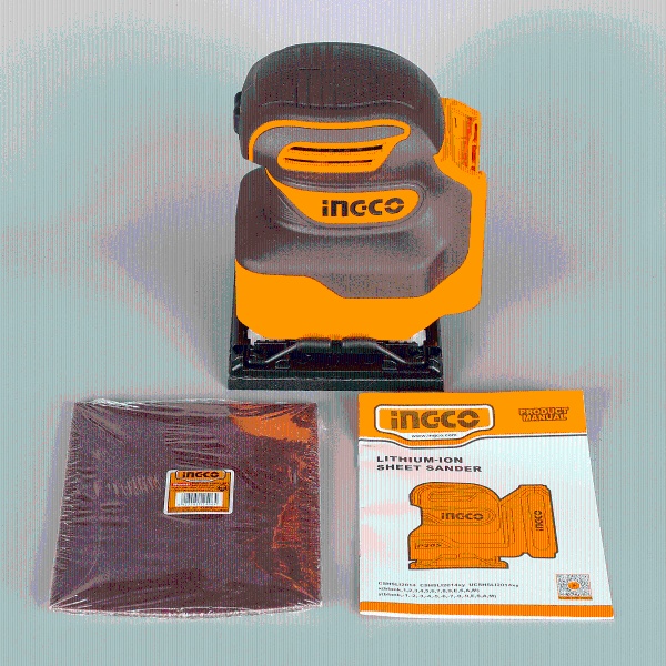 Șlefuitor Acumulator INGCO 20V, Compact și Portabil - imagine 10