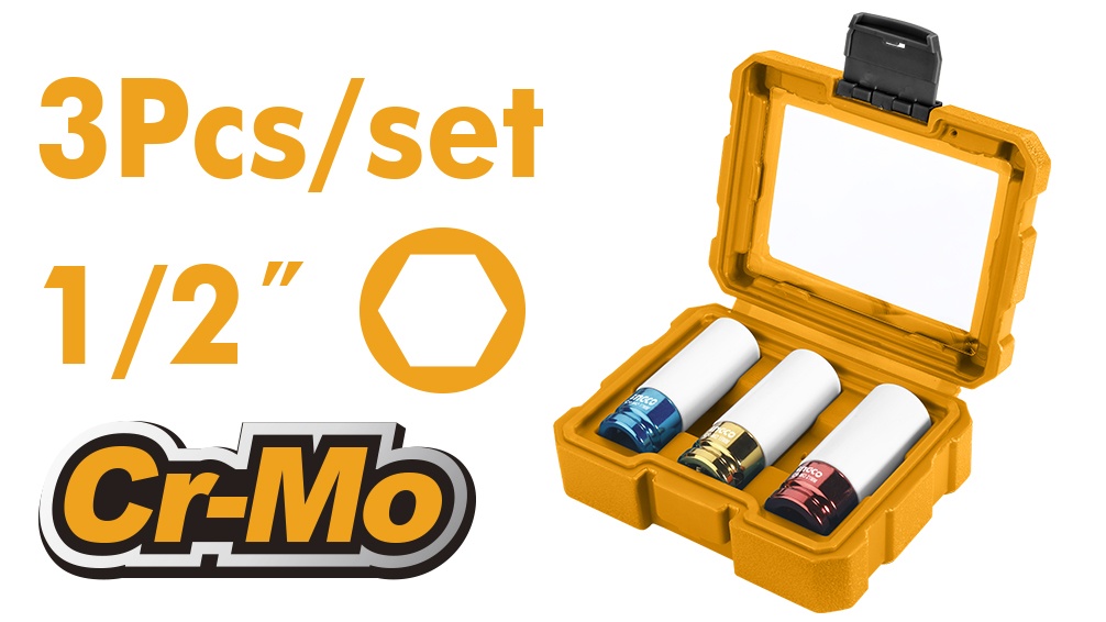 Set Chei Tubulare 17/19/21mm cu Protectie Teflon - imagine 2