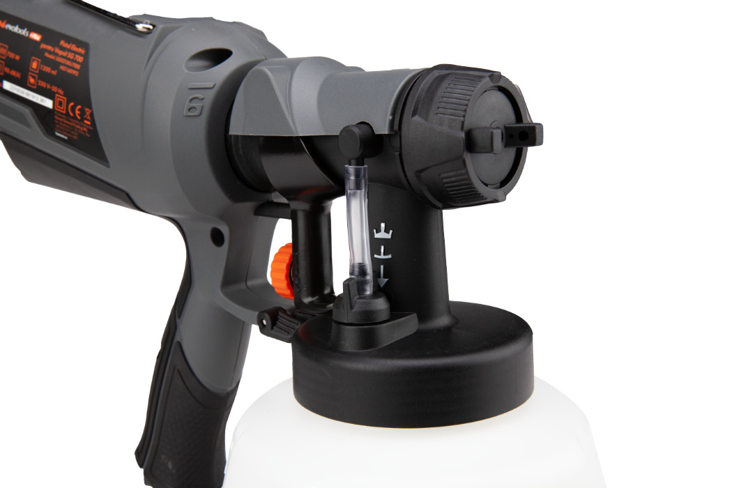 Pistol Vopsit Electric Evotools 700W, 1200ml - imagine 5