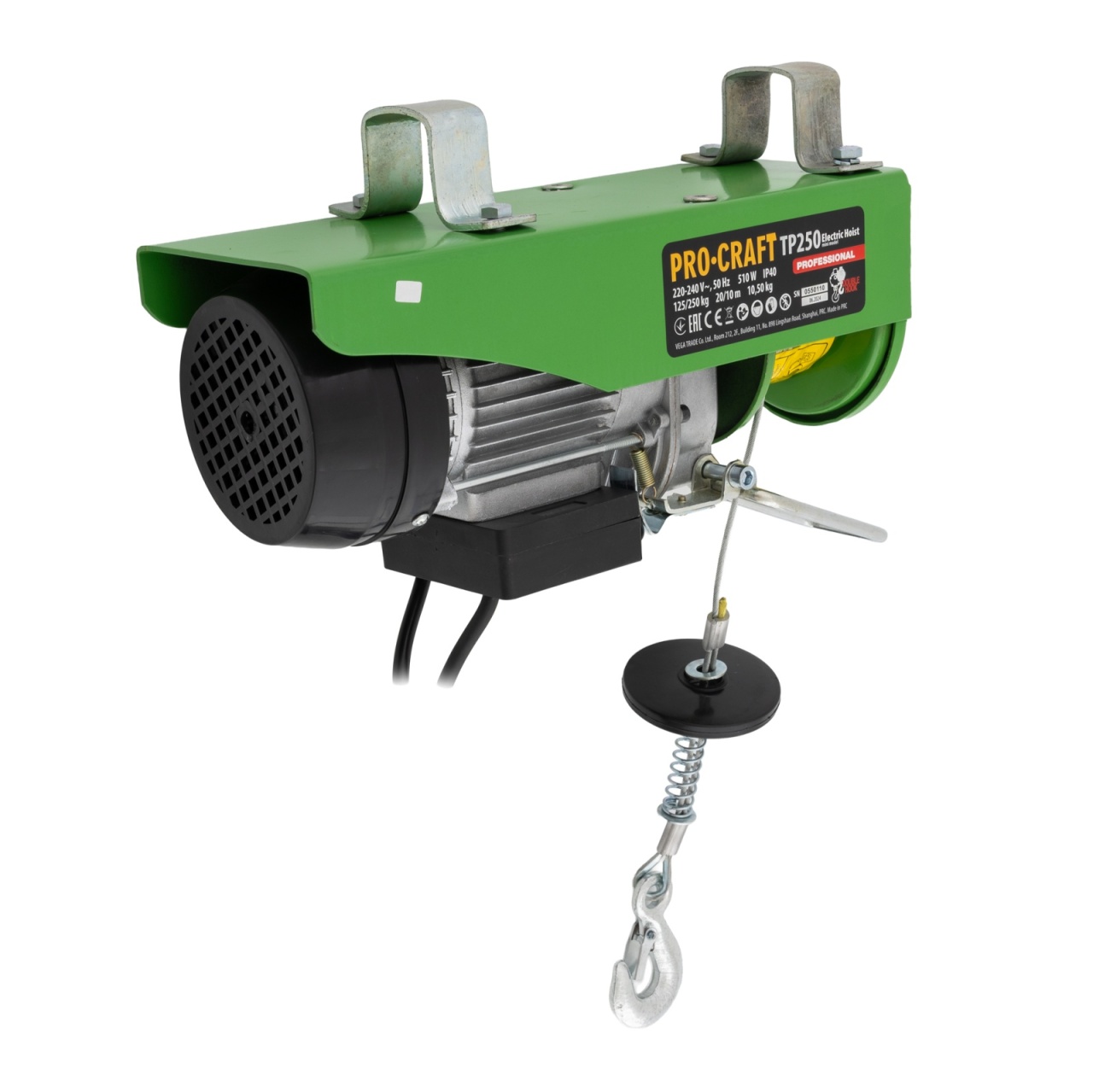 Troliu Electric Procraft TP250 250kg - Ridicare Sigură - imagine 2