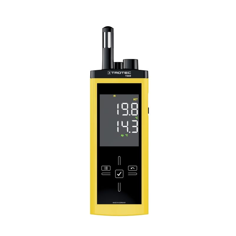 Termohigrometru TROTEC T260 cu alarmă punct de rouă - imagine 7