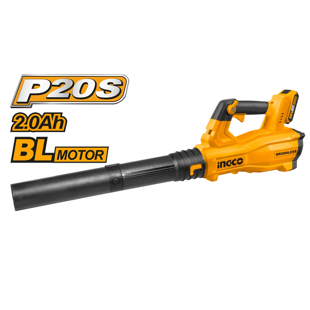 Suflanta de Frunze Ingco 20V Brushless CABLI20428 - imagine 2