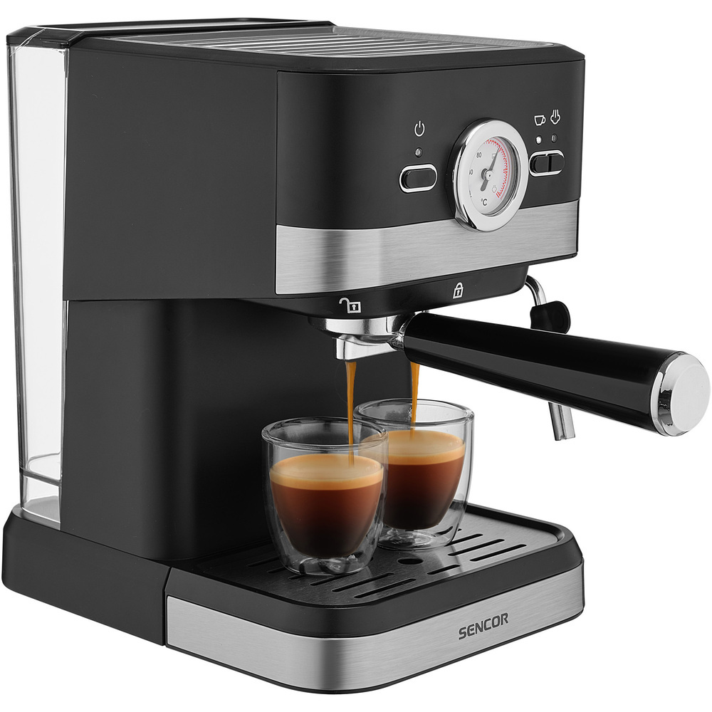 Espressor Manual Sencor SES 1721BK, 20 Bar