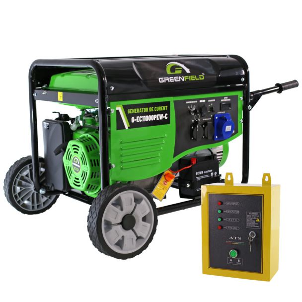 Generator Greenfield 9.2kVA cu Pornire Automată ATS
