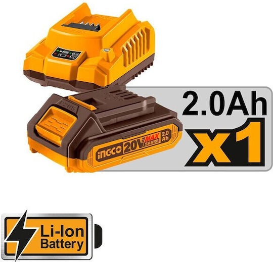 Vibrator Beton INGCO 20V cu Acumulator - imagine 2