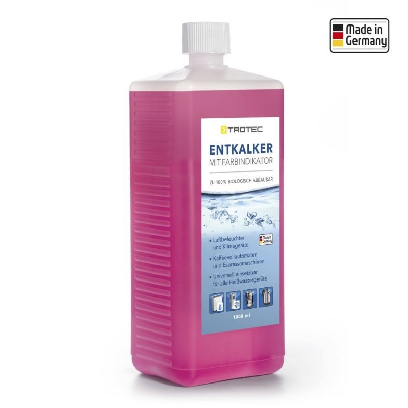 Decalcifiant Trotec 1000 ml cu Indicator Colorant - imagine 3