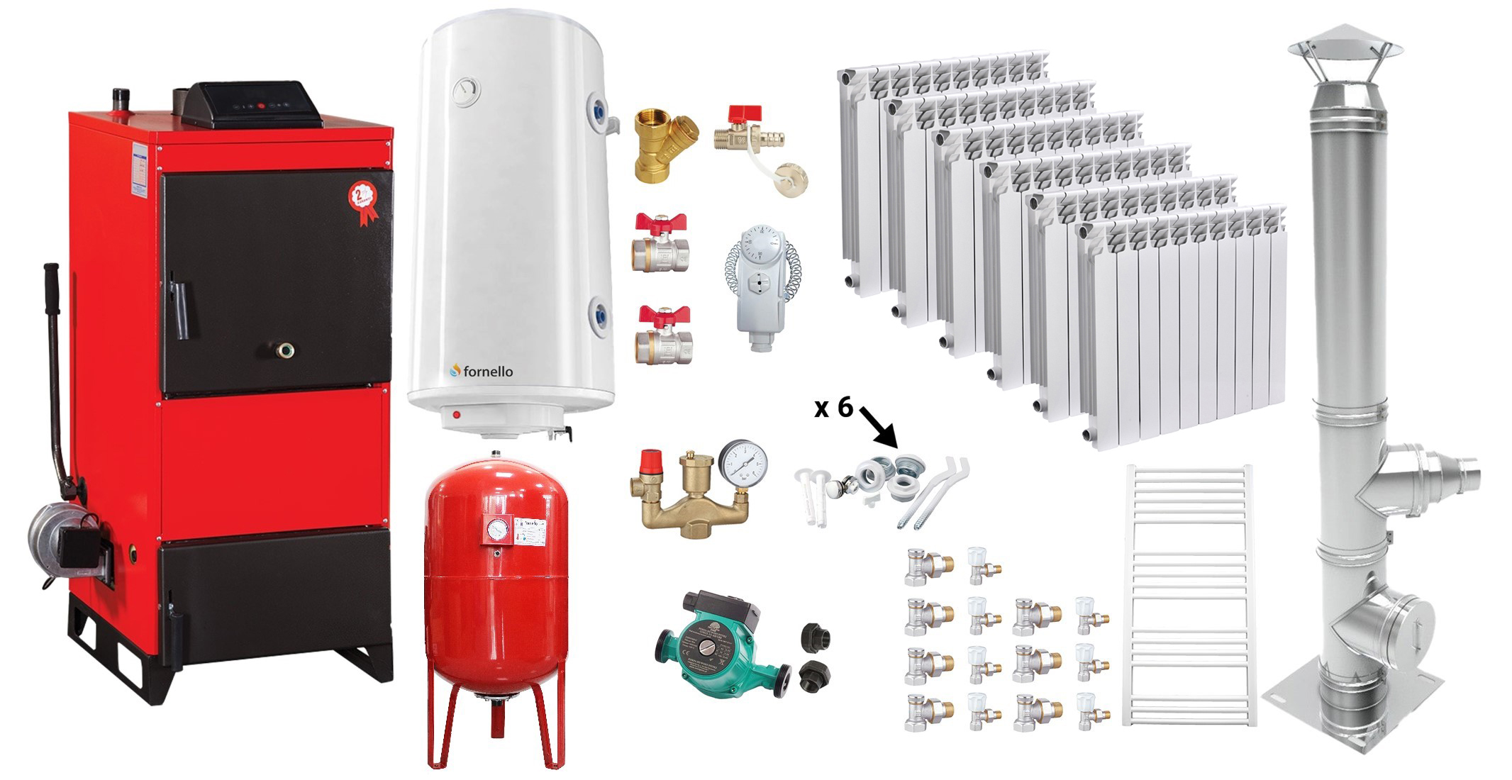 Pachet Complet Centrala Fiama D2-40 46kW - imagine 1