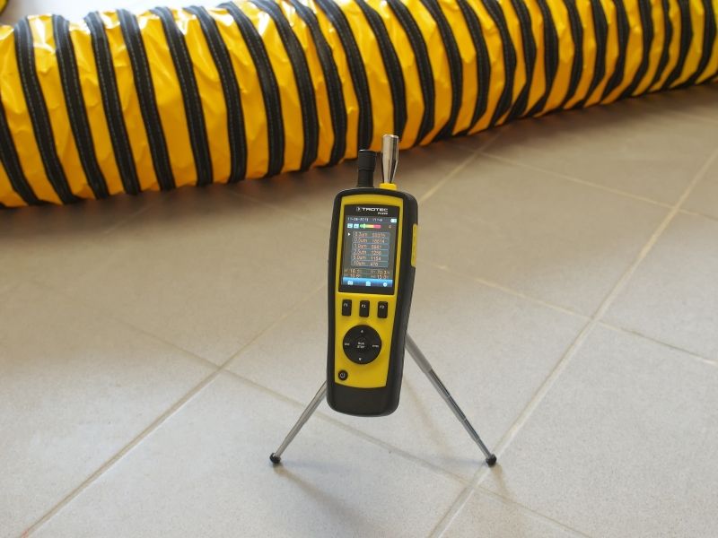 Contor particule TROTEC PC200, data logger, display LCD - imagine 7
