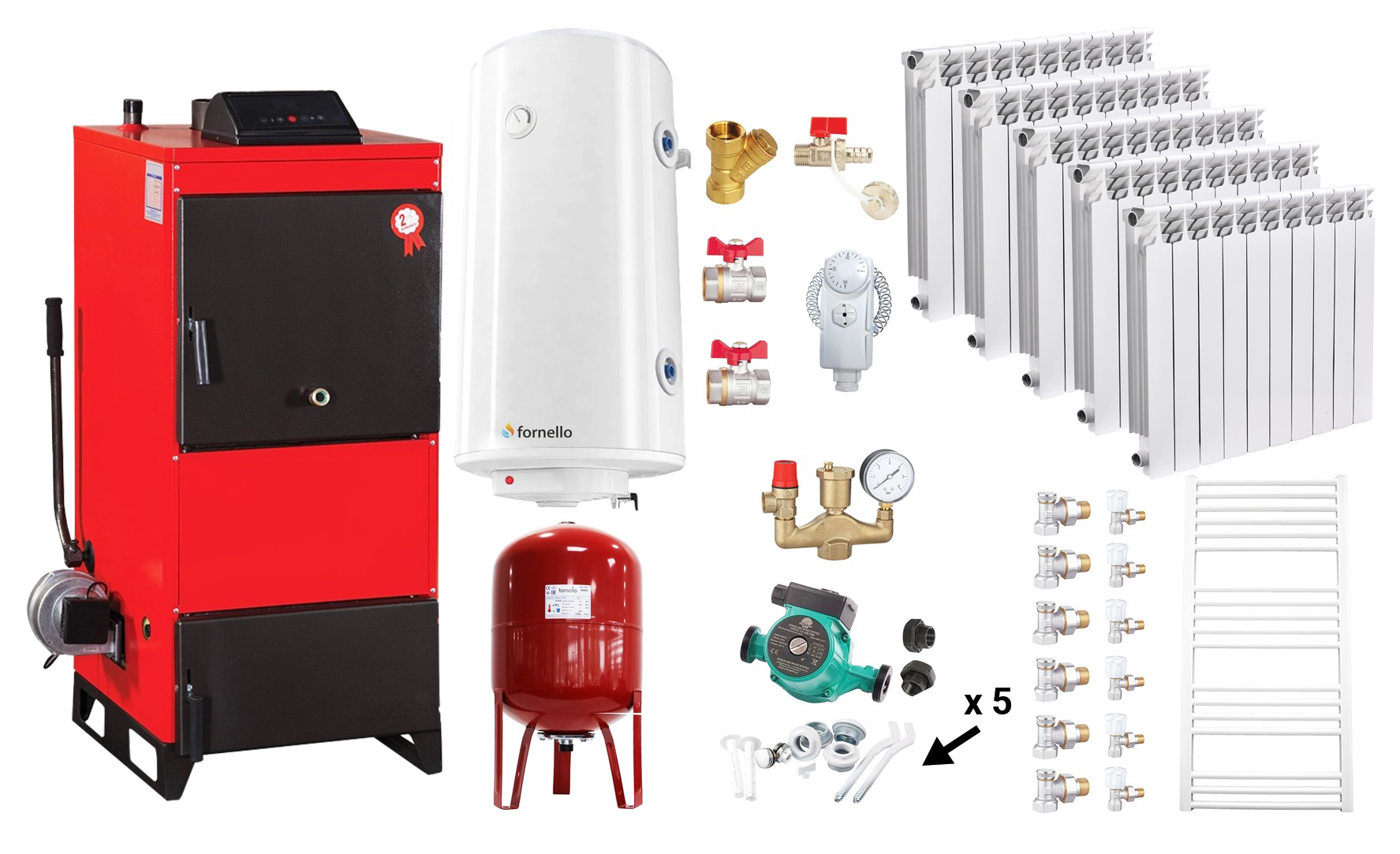 Pachet Centrala Fiama D2-25 29 kW Complet