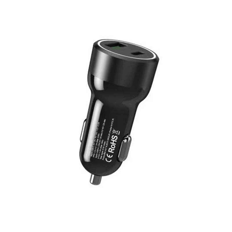Încărcător auto AlecoAir G20-CC2S, USB-A + USB-C, 51W - imagine 4