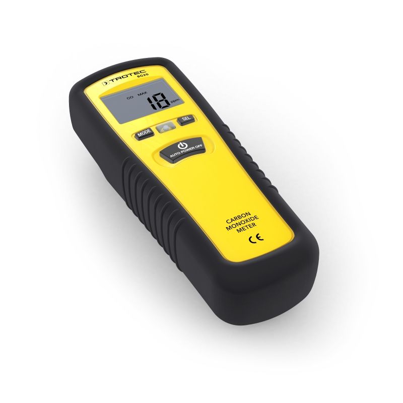 Detector monoxid de carbon Trotec BG20, alarmă sonoră - imagine 2