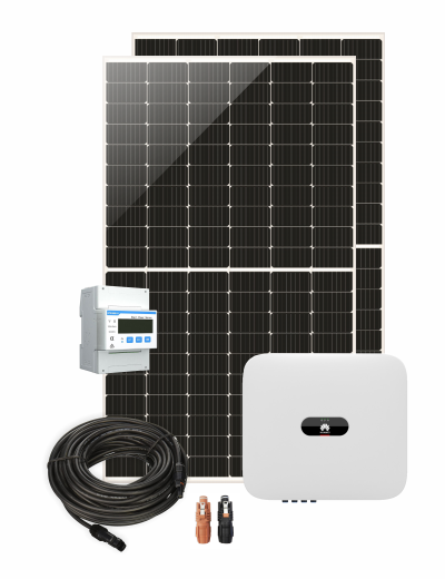 Kit Fotovoltaic Hibrid 3.3kW Yingli + Huawei Luna