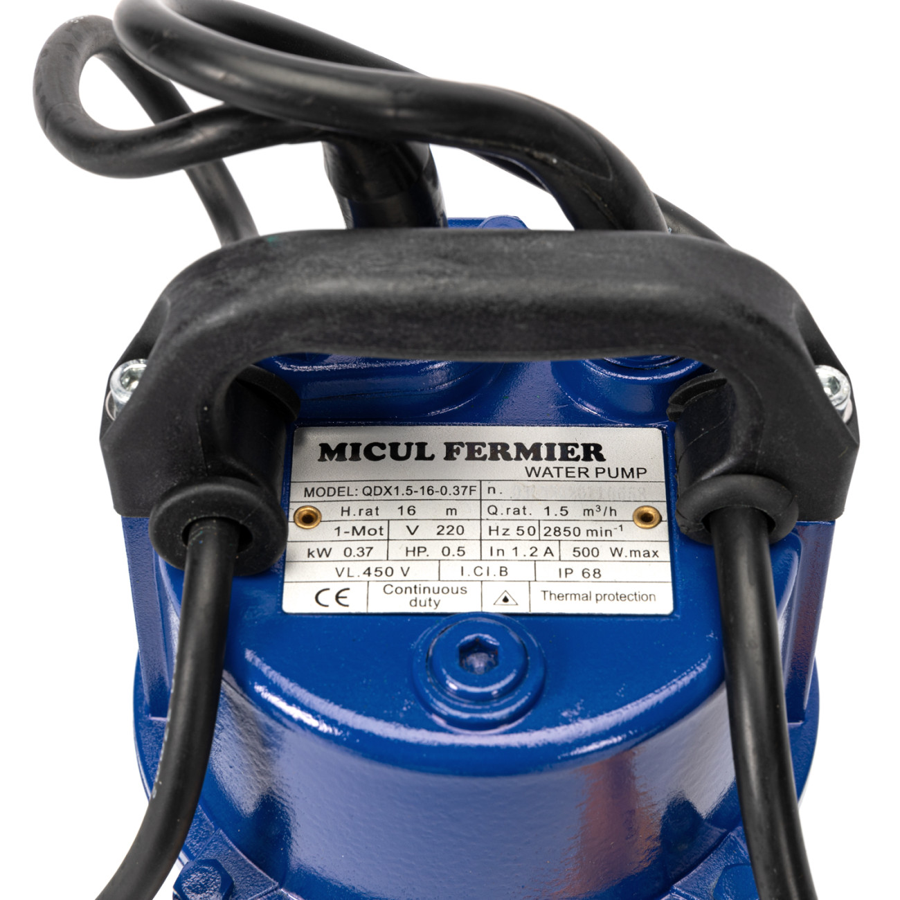 Pompa Submersibila Micul Fermier QDX-16, 370W - imagine 5