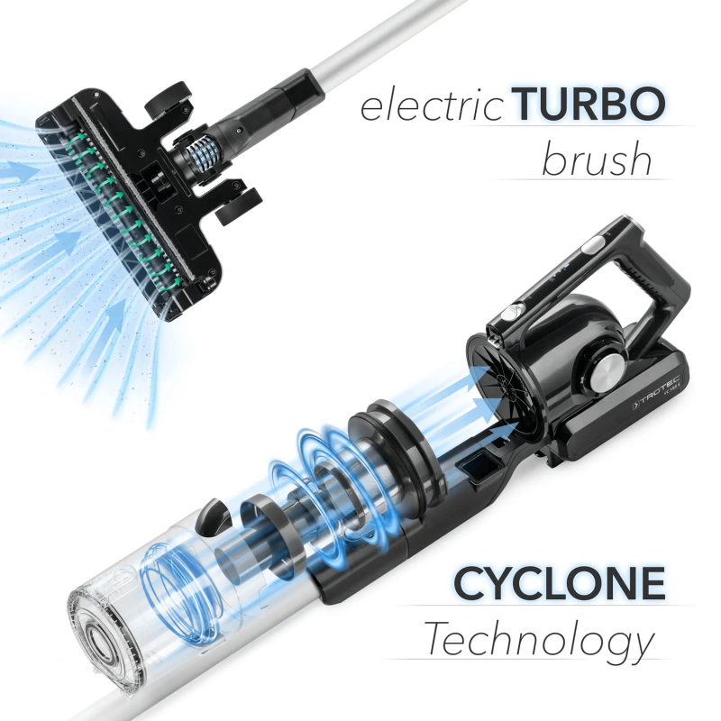 Aspirator vertical 2 în 1 Trotec VC 155 E cu filtru HEPA - imagine 5