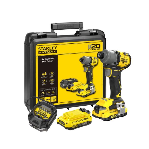 Masina Impact Stanley Fatmax 203Nm Kit