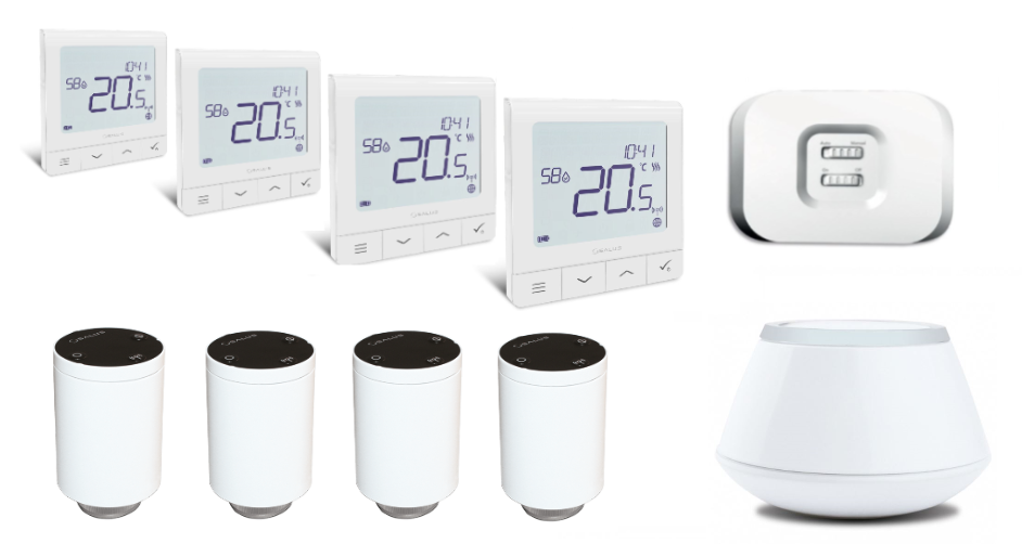 Salus Smart Home 4 Zone - Control Temperatură WiFi