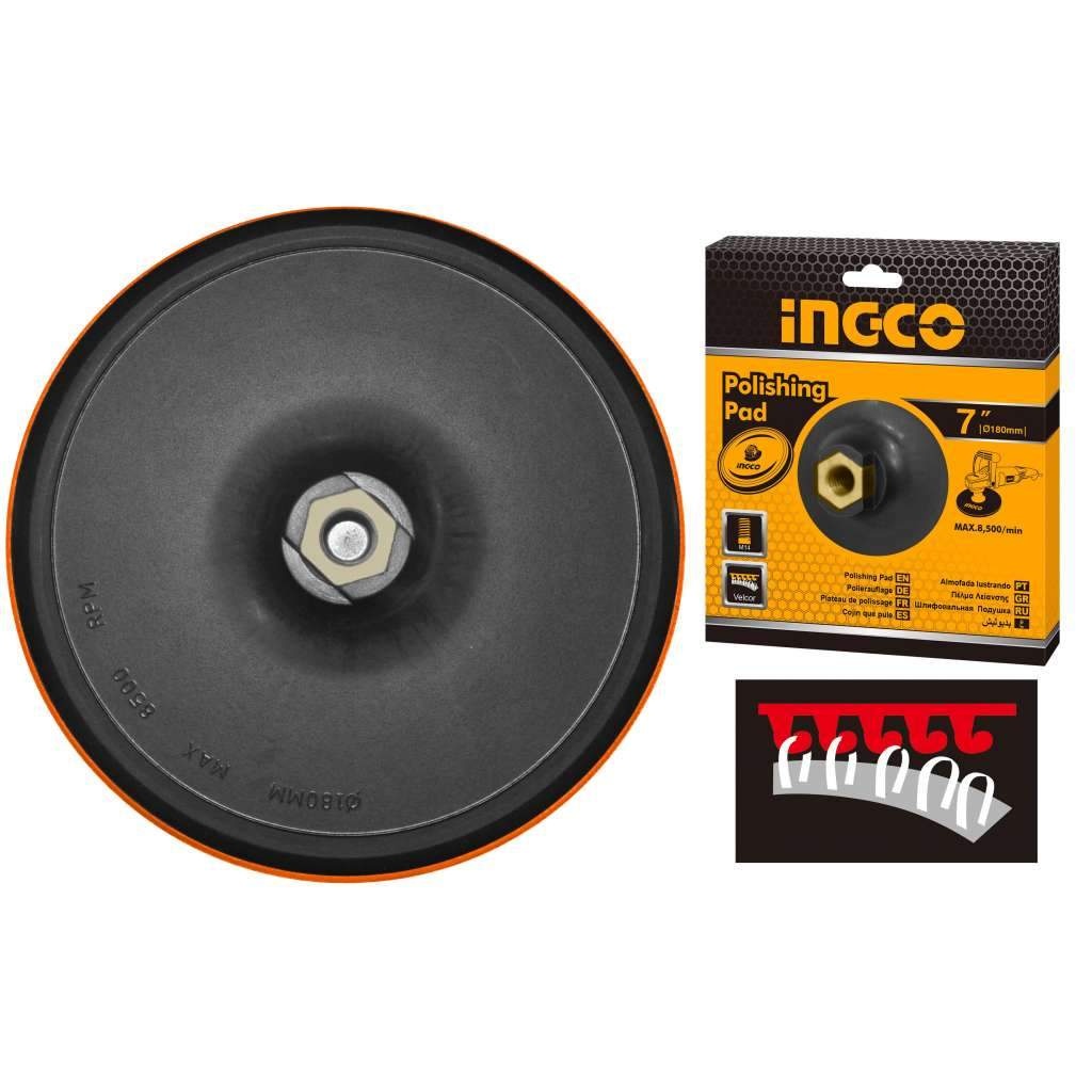 Suport Smirghel INGCO, 180mm, M14