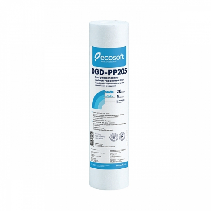 Cartus Filtrant Dual Polipropilena 10" Ecosoft