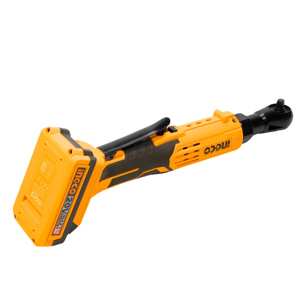 Surubelnita Antrenor cu Clichet si impact 3/8 20V 65Nm fara acumulator Ingco CDRLI2060151 - imagine 4